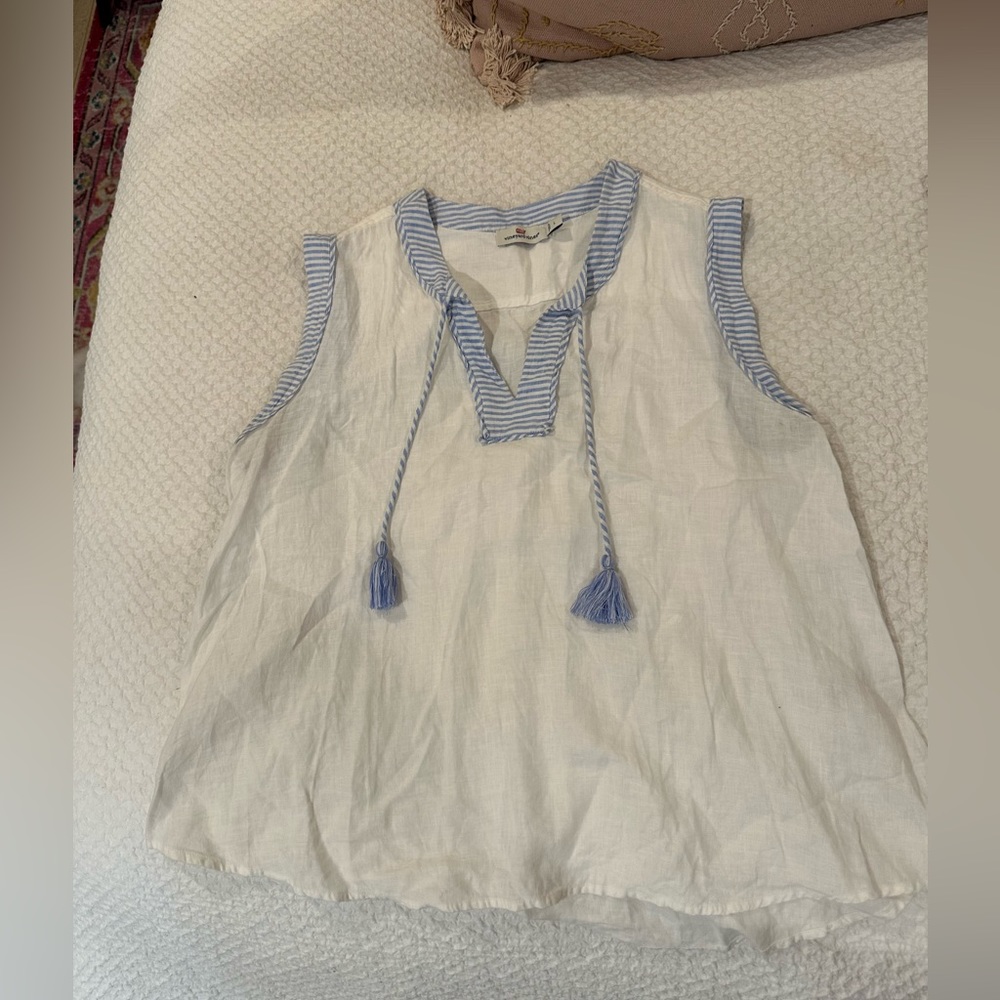 Vineyard Vines Linen Tank Top